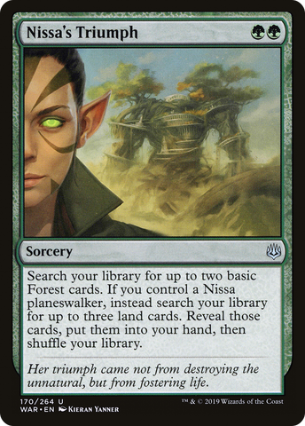 Nissa's Triumph [War of the Spark]