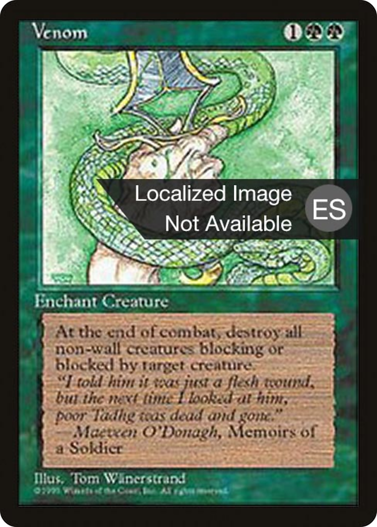 Venom [Fourth Edition Foreign Black Border]