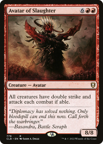 Avatar of Slaughter [Commander Legends: Battle for Baldur's Gate]