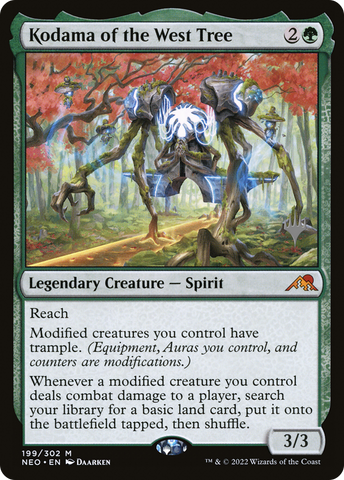 Kodama of the West Tree (Promo Pack) [Kamigawa: Neon Dynasty Promos]