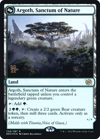 Argoth, Sanctum of Nature [The Brothers' War: Prerelease Promos]