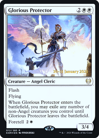 Glorious Protector  [Kaldheim Prerelease Promos]