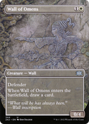 Wall of Omens (Borderless Alternate Art) [Double Masters 2022]