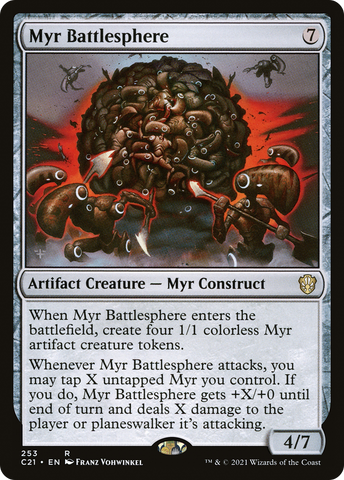 Myr Battlesphere [Commander 2021]