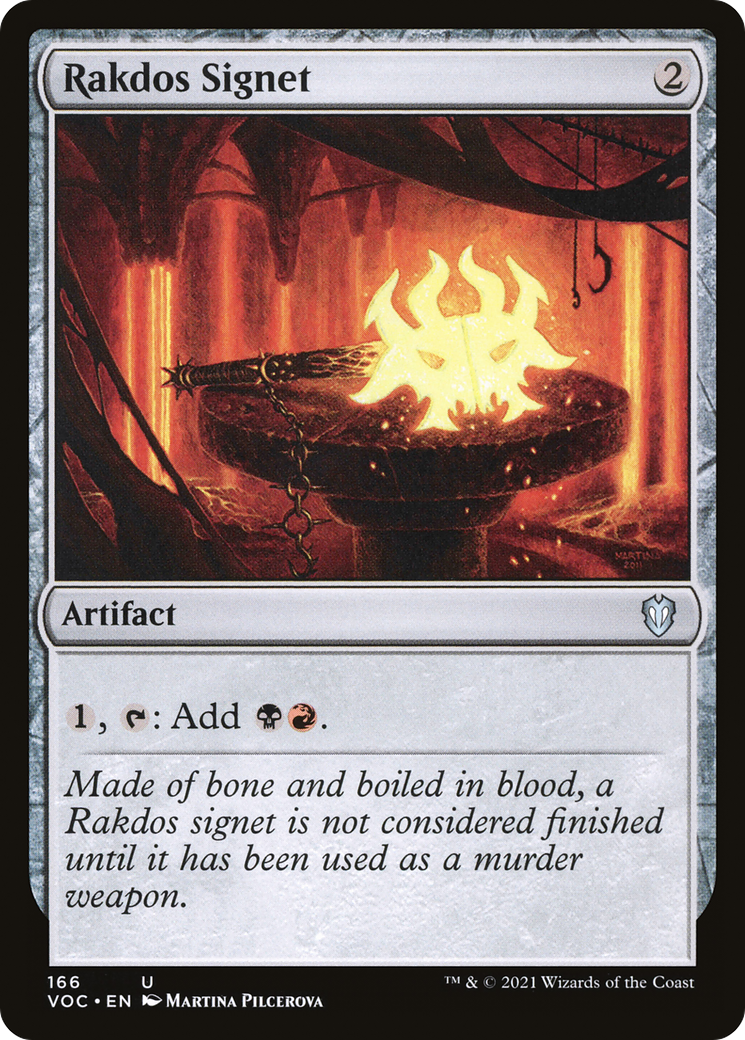 Rakdos Signet [Innistrad: Crimson Vow Commander]