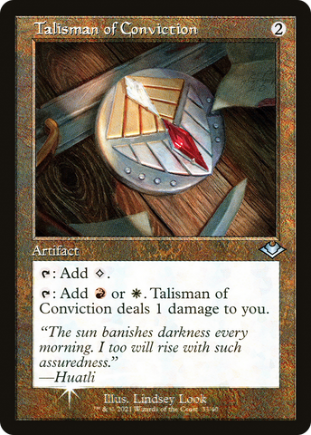 Talisman of Conviction (Retro) [Modern Horizons]