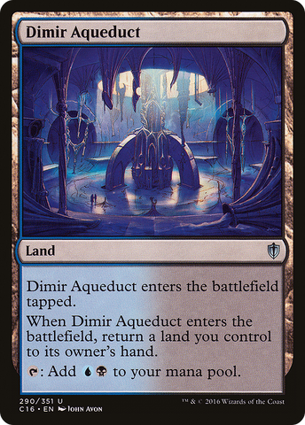 Dimir Aqueduct [Commander 2016]