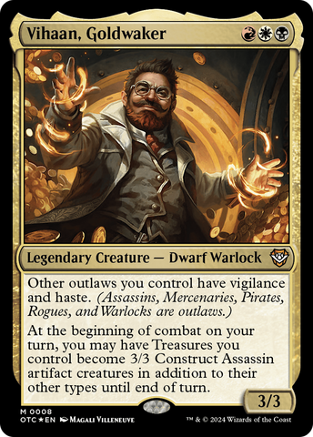 Vihaan, Goldwaker [Outlaws of Thunder Junction Commander]