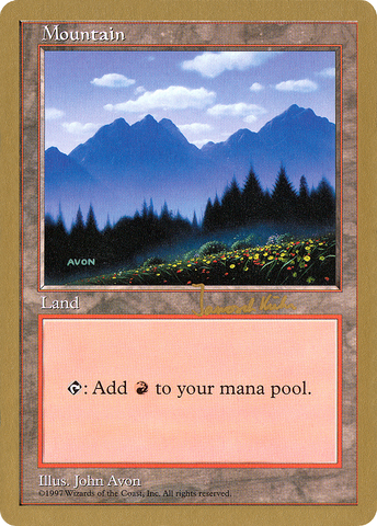 Mountain (jk445) (Janosch Kuhn) [World Championship Decks 1997]