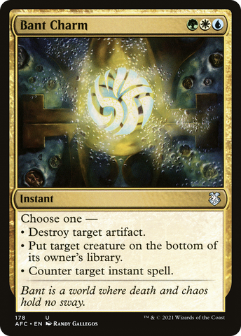 Bant Charm [Dungeons & Dragons: Adventures in the Forgotten Realms Commander]