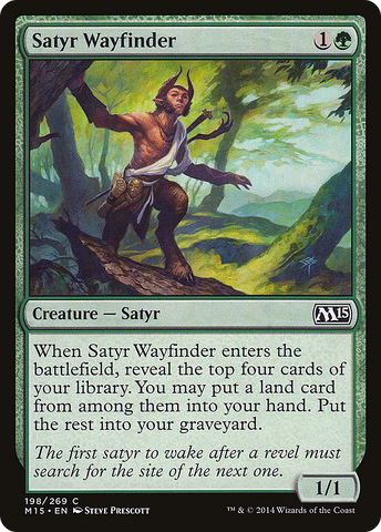 Satyr Wayfinder [Magic 2015]