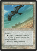 Mesa Falcon (Gemma Flavor Text) [Homelands]