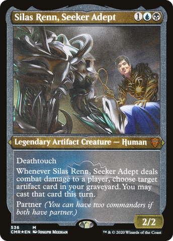 Silas Renn, Seeker Adept [Commander Legends Etched]