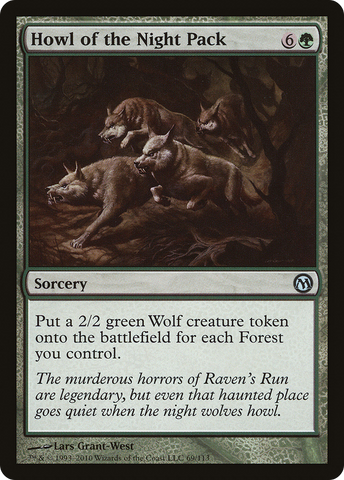 Howl of the Night Pack [Duels of the Planeswalkers]