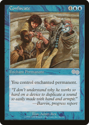 Confiscate [Urza's Saga]