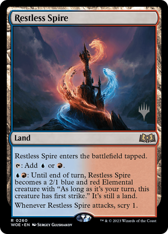 Restless Spire (Promo Pack) [Wilds of Eldraine Promos]