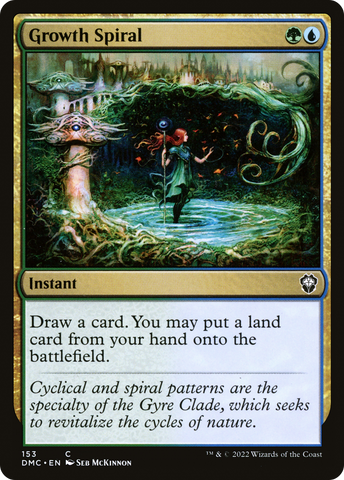 Growth Spiral [Dominaria United Commander]