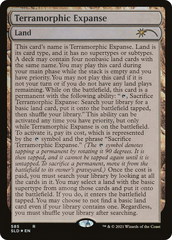 Terramorphic Expanse (Full Text) [Secret Lair Drop Promos]