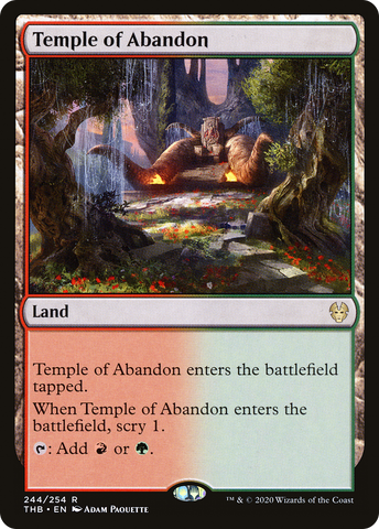 Temple of Abandon [Theros Beyond Death]