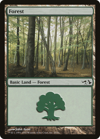 Forest (29) [Duel Decks: Elves vs. Goblins]
