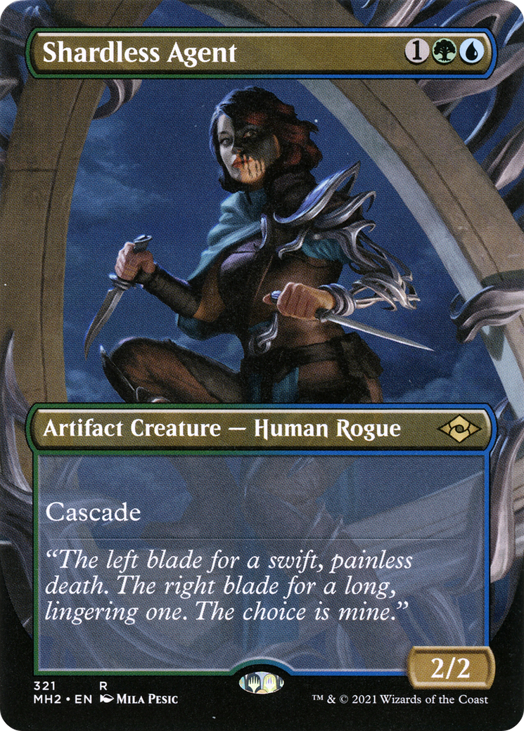 Shardless Agent (Borderless Alternate Art) [Modern Horizons 2]
