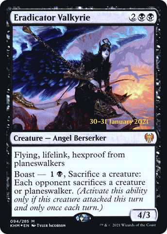 Eradicator Valkyrie  [Kaldheim Prerelease Promos]