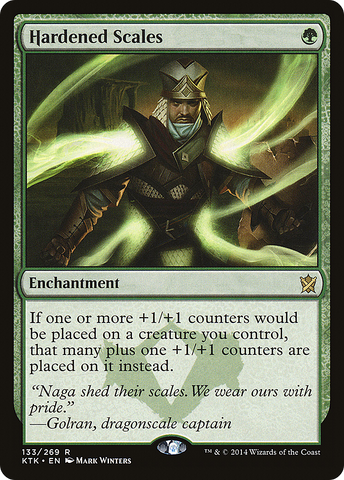 Hardened Scales [Khans of Tarkir]