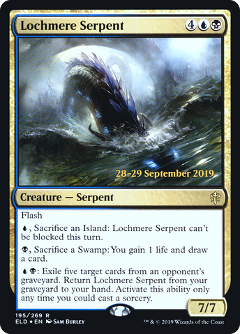 Lochmere Serpent  [Throne of Eldraine Prerelease Promos]