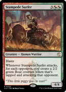Stampede Surfer [Ravnica: Clue Edition]