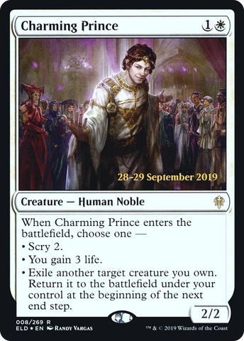 Charming Prince  [Throne of Eldraine Prerelease Promos]