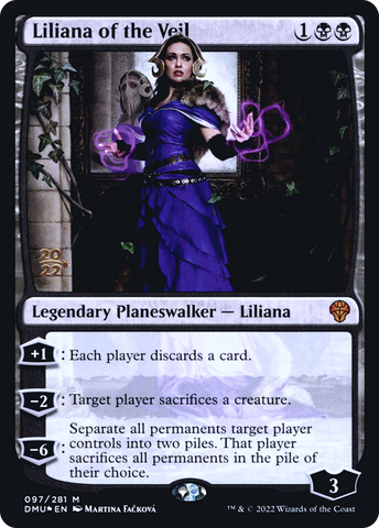 Liliana of the Veil [Dominaria United Prerelease Promos]