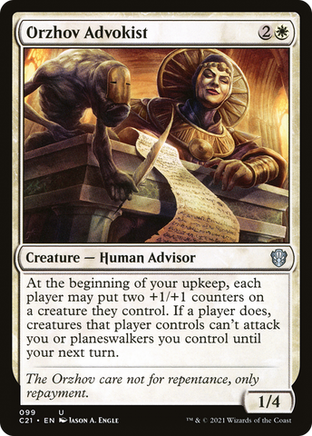 Orzhov Advokist [Commander 2021]