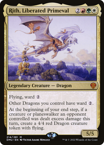 Rith, Liberated Primeval (Promo Pack) [Dominaria United Promos]