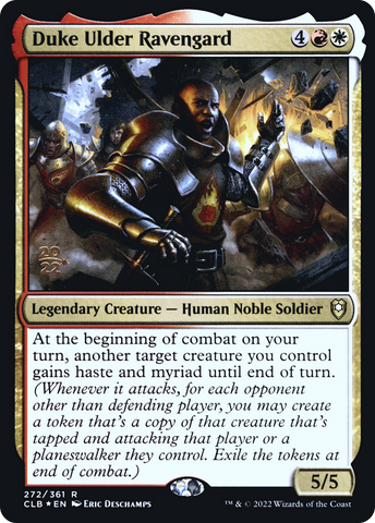 Duke Ulder Ravengard [Commander Legends: Battle for Baldur's Gate Prerelease Promos]