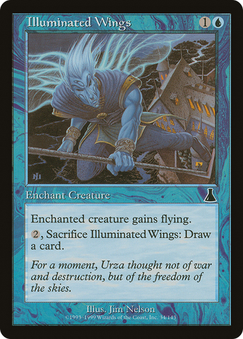 Illuminated Wings [Urza's Destiny]