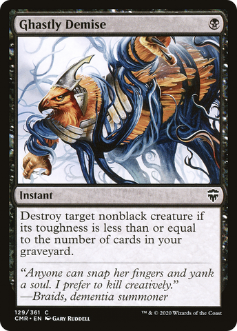 Ghastly Demise [Commander Legends]