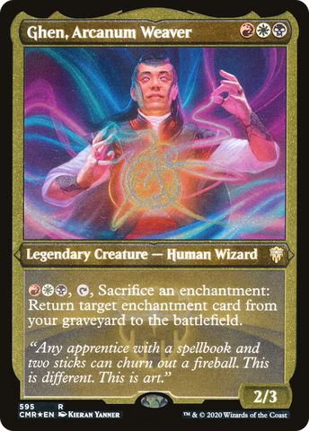 Ghen, Arcanum Weaver [Commander Legends Etched]
