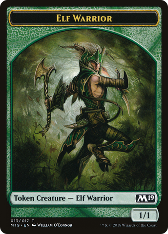 Elf Warrior [Core Set 2019 Tokens]