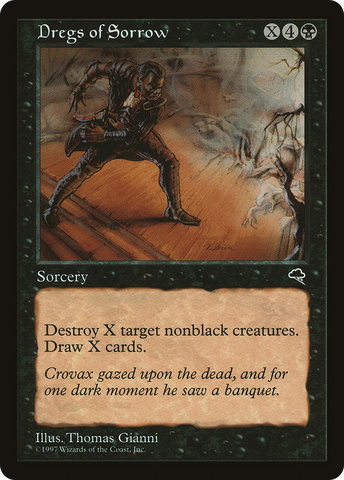 Dregs of Sorrow [Tempest]