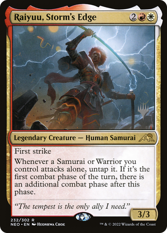 Raiyuu, Storm's Edge (Promo Pack) [Kamigawa: Neon Dynasty Promos]