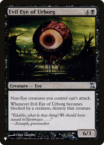 Evil Eye of Urborg [The List]