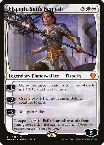 Elspeth, Sun's Nemesis [Theros Beyond Death]