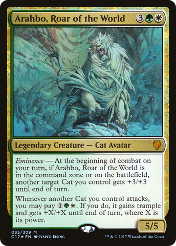 Arahbo, Roar of the World [Commander 2017]