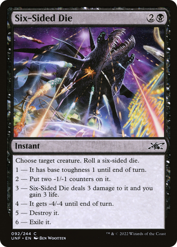 Six-Sided Die [Unfinity]