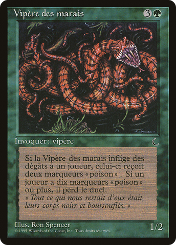 Marsh Viper (French) - "Vipere des marais" [Renaissance]