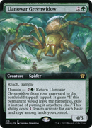Llanowar Greenwidow (Extended Art) [Dominaria United]
