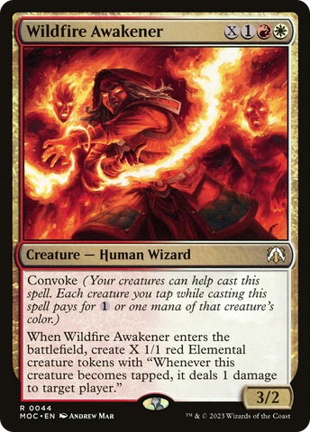 Wildfire Awakener [March of the Machine Commander]