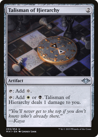 Talisman of Hierarchy [Modern Horizons]