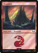 Mountain (315) (Surge Foil) [Universes Beyond: Warhammer 40,000]