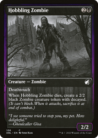 Hobbling Zombie [Innistrad: Double Feature]